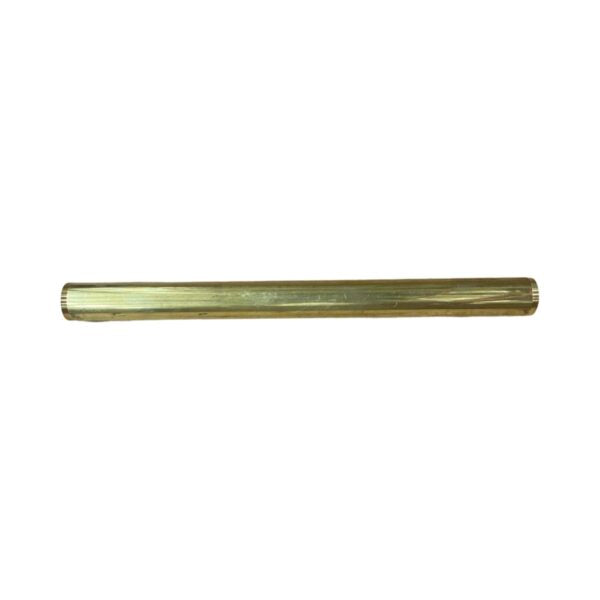 WAL-RICH Wal-Rich 0109018 1 1/2 x 18 rough brass threaded tube (threaded both ends) 20 gauge