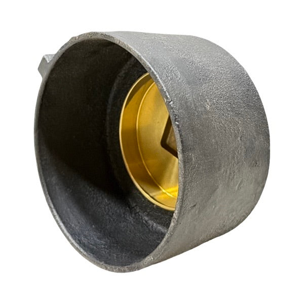 WAL-RICH Wal-Rich 2423504 4 inch Schedule 40 Push-On Cleanout Less Gasket with Raised Head Plug