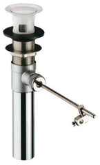 WAL-RICH Wal-Rich 1405002 Strainer and Drain Pop-Up Waste Assembly 1-1/4 Inch