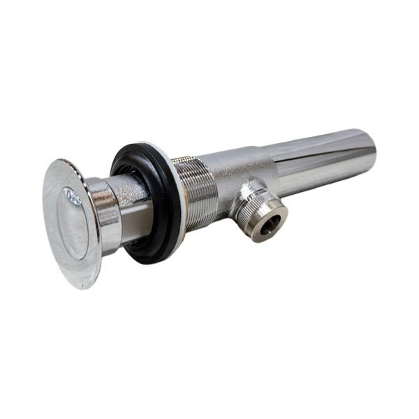 WAL-RICH Wal-Rich 1405002 Strainer and Drain Pop-Up Waste Assembly 1-1/4 Inch
