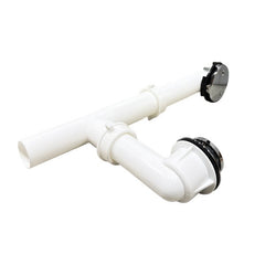 WAL-RICH Wal-Rich 1405604 PVC tubular trip waste-toe touch style
