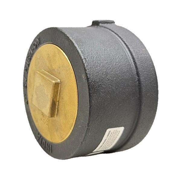 WAL-RICH Wal-Rich 2423104 4 inch push-on cleanout less gasket (service weight) with raised head plug
