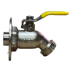 WAL-RICH Wal-Rich 4407052 1/2 inchesCTS chrome-plated quarter turn sillcock lead-free