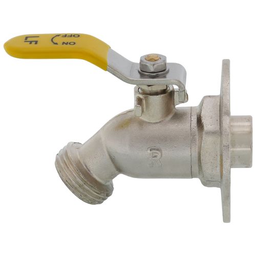 WAL-RICH Wal-Rich 4407052 1/2 inchesCTS chrome-plated quarter turn sillcock lead-free