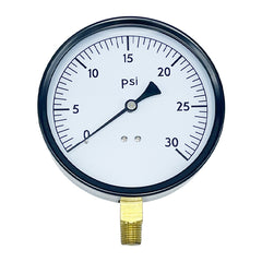WAL-RICH Wal-Rich 1713004 4 1/2 inch 30 PSI Pressure Gauge