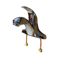 WAL-RICH Wal-Rich 4701030 4 inches chrome-plated single-handle bathroom faucet, with pop-up drain
