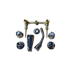 WAL-RICH Wal-Rich 4702202 8 inches Two-Valve Shower Body Set With Spout