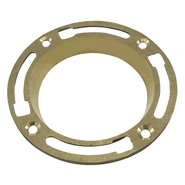 WAL-RICH Wal-Rich 1350002 4 1/2 inches Deep Brass Closet Flange
