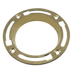 WAL-RICH Wal-Rich 1350002 4 1/2 inches Deep Brass Closet Flange