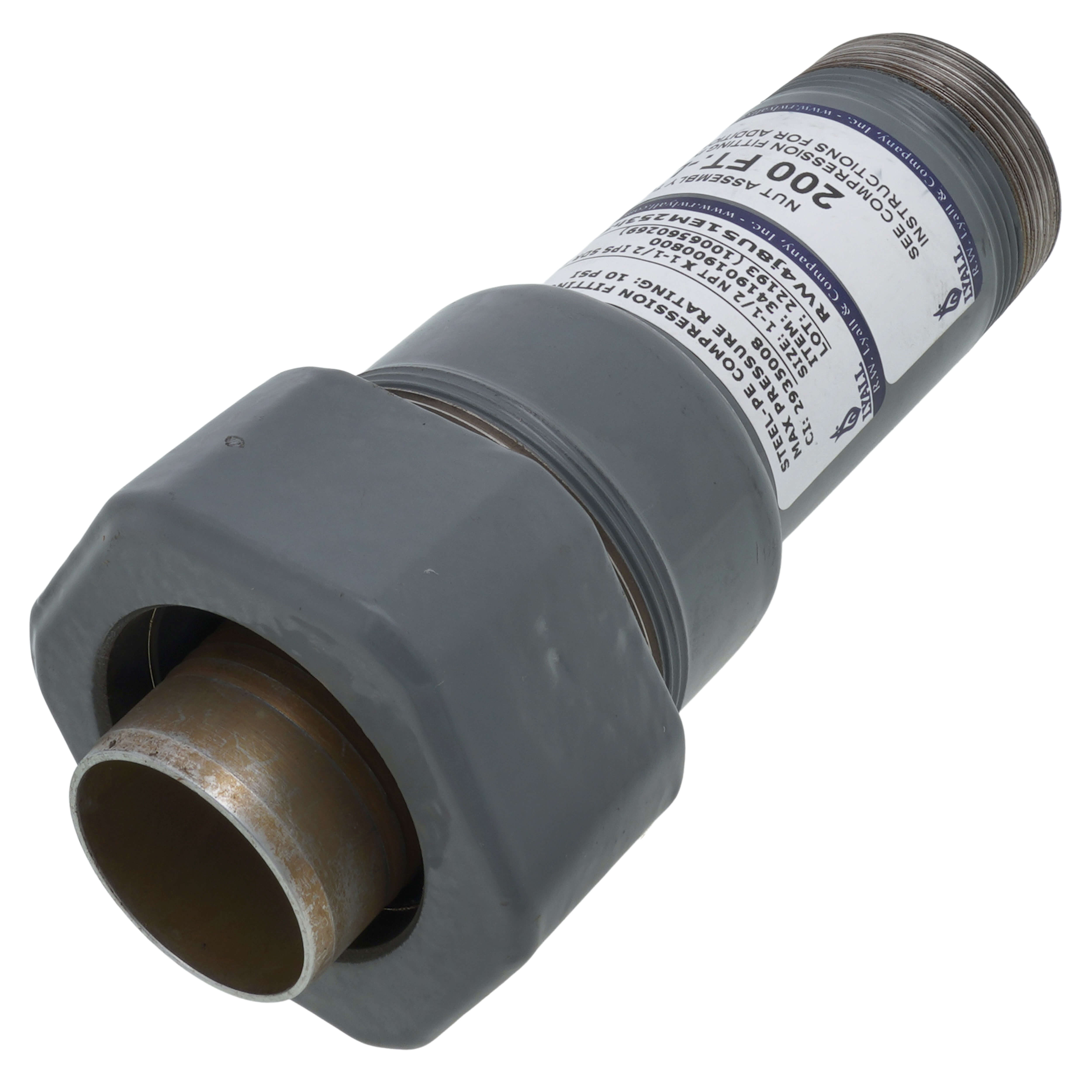 WAL-RICH Wal-Rich 2935008 1-1/2 inches IPS Steel Compression Male Adapter SDR-11 10 PSI