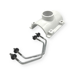 WAL-RICH Wal-Rich 0422302 PVC Saddle 3″ x 2″