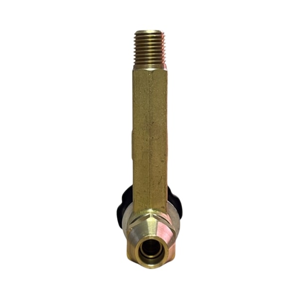 WAL-RICH Wal-Rich 0402008 3/8 inches FL X 1/4 inches MIP X 1 1/2 inches Angle Fusible Oil Tank Valve