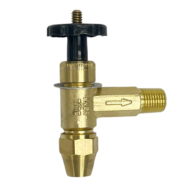WAL-RICH Wal-Rich 0402008 3/8 inches FL X 1/4 inches MIP X 1 1/2 inches Angle Fusible Oil Tank Valve