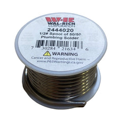 WAL-RICH Wal-Rich 2444020 1/2 Lb Spool 50/50 Solder