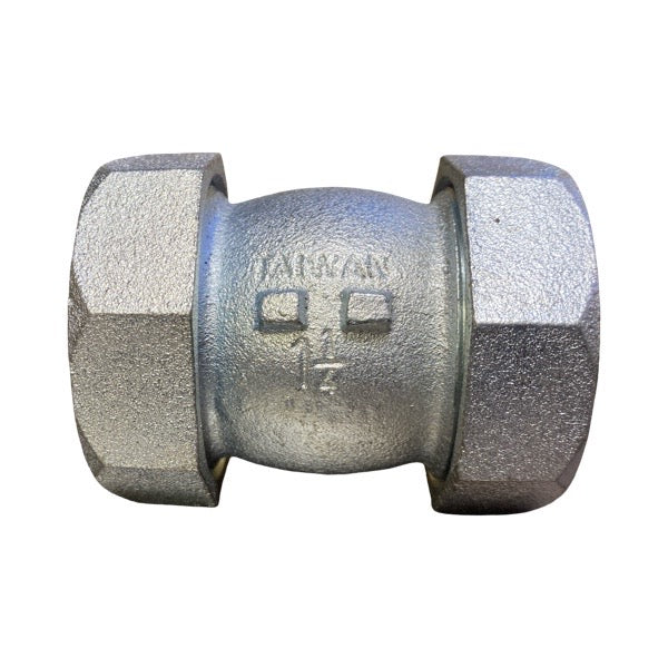 WAL-RICH Wal-Rich 2560008 Short Galvanized Compression Coupling 1 1/4 inch