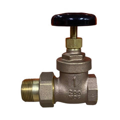WAL-RICH Wal-Rich 0409002 1″ Brass Radiator Gate Valve 1 inch pack 4