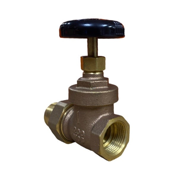 WAL-RICH Wal-Rich 0409002 1″ Brass Radiator Gate Valve 1 inch pack 4