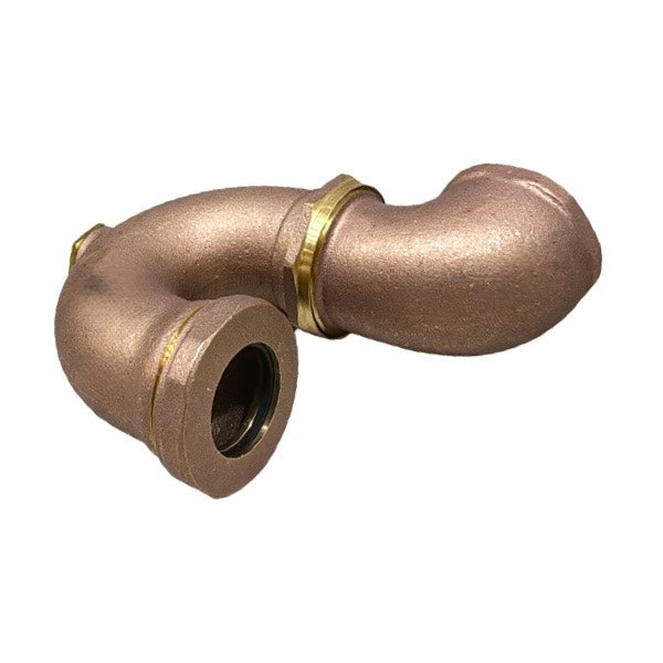 WAL-RICH Wal-Rich 1212010 L.A. Trap With Cleanout 2″ X 1 1/2″