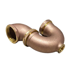 WAL-RICH Wal-Rich 1212010 L.A. Trap With Cleanout 2″ X 1 1/2″