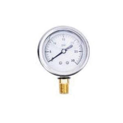 WAL-RICH Wal-Rich 1712601 2 1/2 inch 30 PSI liquid filled gauge