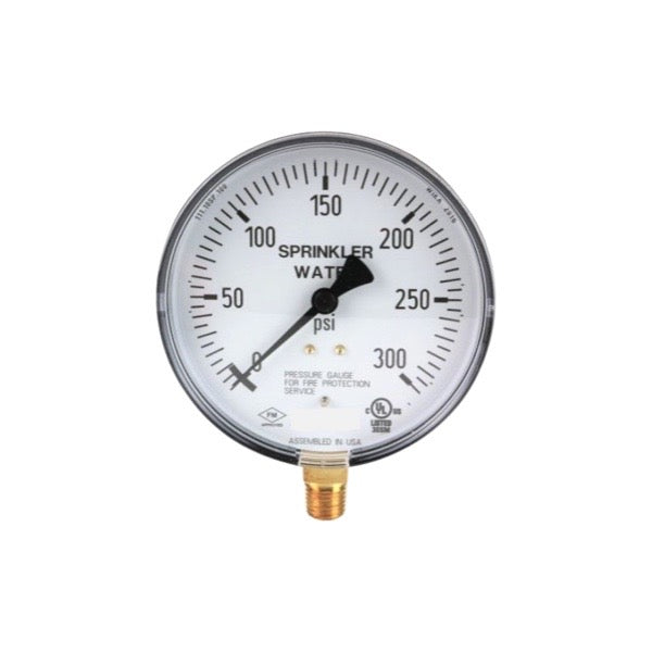 WAL-RICH Wal-Rich 1718004 Steel Fire Sprinkler Gauge
