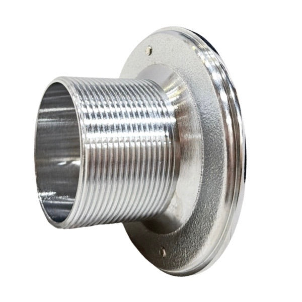 WAL-RICH Wal-Rich 0523022 2 inch chrome-plated brass shower strainer for shower pan liner drain round