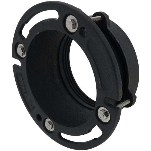 WAL-RICH Wal-Rich 1353008 4 x 3 Cast Iron Quick-Set Flange