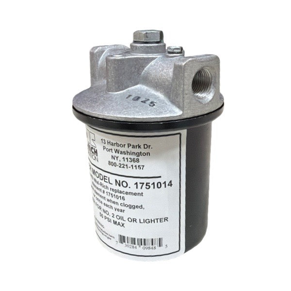WAL-RICH Wal-Rich 1751014 Oil Filter To Fit 1A-25A (RES.) 6 Pack