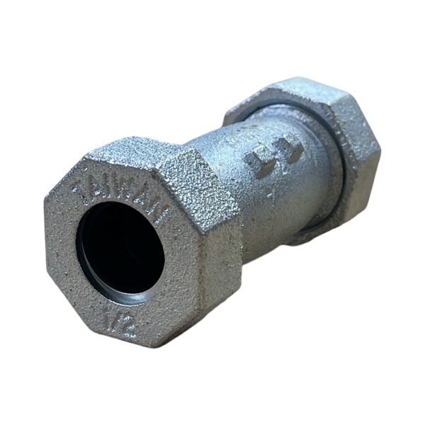 WAL-RICH Wal-Rich 2561002 Long Galvanized Compression Coupling 1/2 Inch