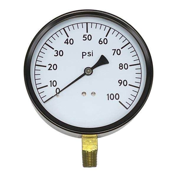 WAL-RICH Wal-Rich 1713008 pressure gauge 100 PSI 4 1/2 inch