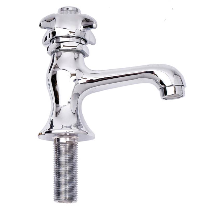 WAL-RICH Wal-Rich 4706004 Self-Closing Basing Faucet Cold Lead-Free Pack 1
