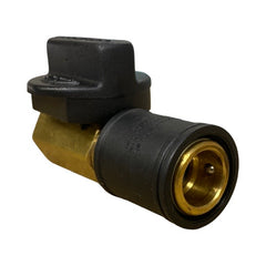 WAL-RICH Wal-Rich 2861002 Quick-Connect Shut Off Valve 3/8 inches Quick-Connect X 3/8 inches FIP