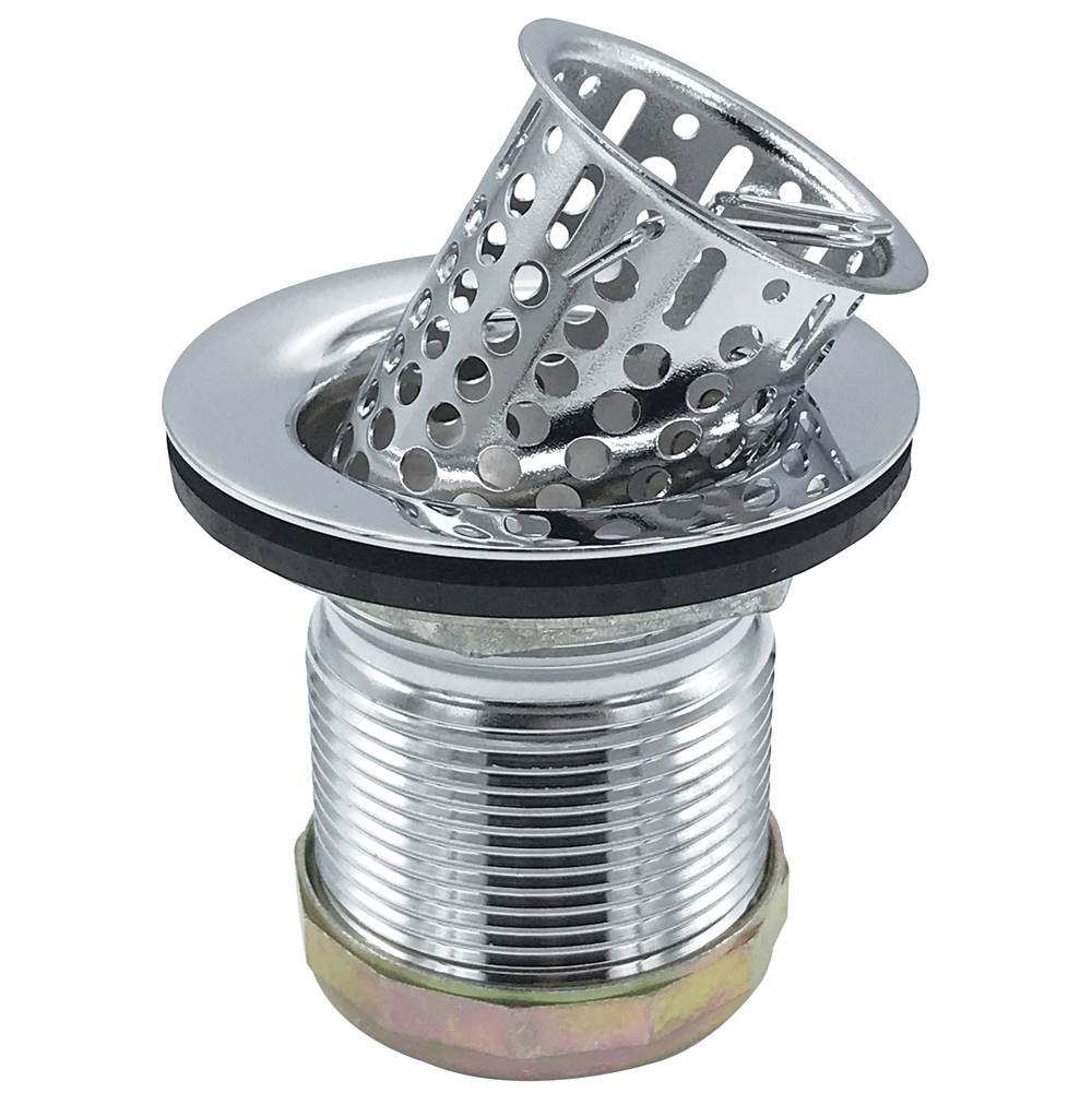 WAL-RICH Wal-Rich 0505004 Deep Basket Junior Duo Strainer