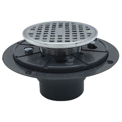 WAL-RICH Wal-Rich 0523014 Pvc Shower Pan Liner Drain With Chrome-Plated Brass Strainer 12 Pack
