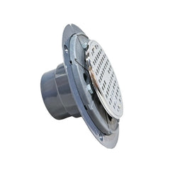 WAL-RICH Wal-Rich 0523014 Pvc Shower Pan Liner Drain With Chrome-Plated Brass Strainer 12 Pack