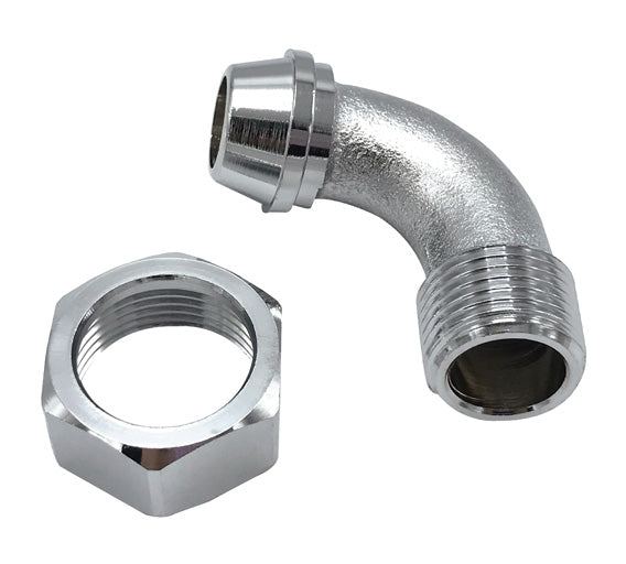 WAL-RICH Wal-Rich 0625002 Tub and Shower Bathcock Coupling 1/2 Inch Male Threaded x 3/4 Inch Female Threaded