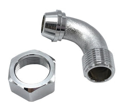 WAL-RICH Wal-Rich 0625002 Tub and Shower Bathcock Coupling 1/2 Inch Male Threaded x 3/4 Inch Female Threaded