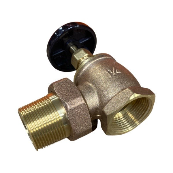 WAL-RICH Wal-Rich 0408004 Radiator Angle Valve 1-1/4