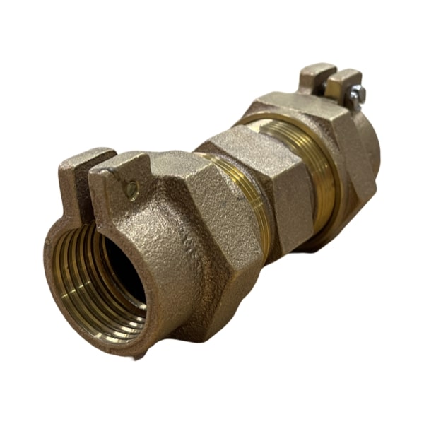 WAL-RICH Wal-Rich 4819108 1 1/4 x 1 1/4 Copper Pack Joint Adapter