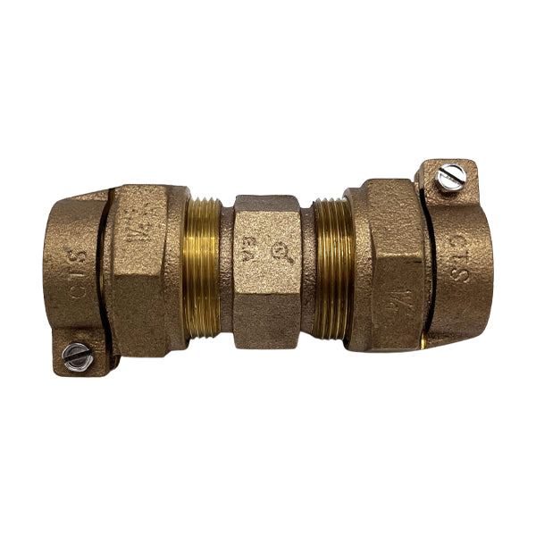 WAL-RICH Wal-Rich 4819108 1 1/4 x 1 1/4 Copper Pack Joint Adapter