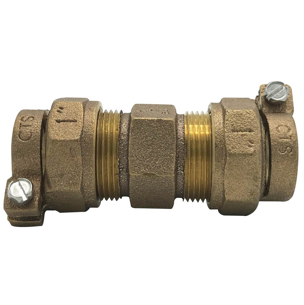 WAL-RICH Wal-Rich 4819106 1 inches Cop-Cop Pak Coupling Lead Free