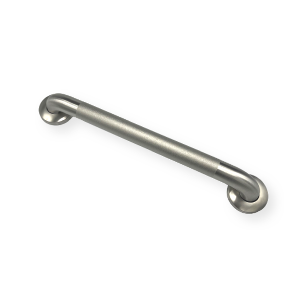 WAL-RICH Wal-Rich 1371002 1 1/2 inches x 18 inches Stainless Steel Peened Finish Grab Bar