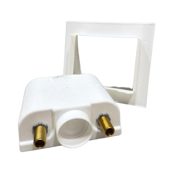 WAL-RICH Wal-Rich 0431010 washing machine box with 1/4-inch turn valves with arresters 10 pack