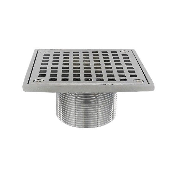 WAL-RICH Wal-Rich 0523024 2″ brass shower strainer for shower pan liner drain (square) 12 pack