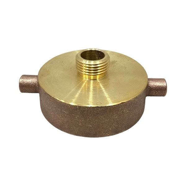 WAL-RICH Wal-Rich 2604002 fire hydrant X 3/4 inches male hose adapter 2 1/2 inches hydrant 1 pack