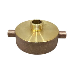 WAL-RICH Wal-Rich 2604002 fire hydrant X 3/4 inches male hose adapter 2 1/2 inches hydrant 1 pack