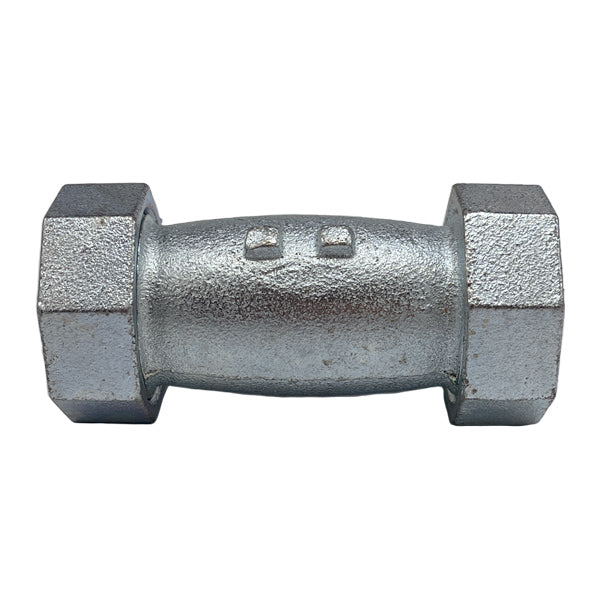 WAL-RICH Wal-Rich 2561004 Long Galvanized Compression Coupling 3/4 Inch
