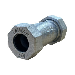 WAL-RICH Wal-Rich 2561004 Long Galvanized Compression Coupling 3/4 Inch
