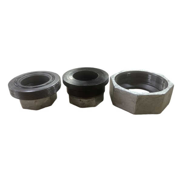 WAL-RICH Wal-Rich 0415408 1 1/2″ galvanized malleable iron insulating union for gas meter