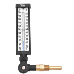 WAL-RICH Wal-Rich 1722025 Adjustable Angle Thermometer 9 Inch Jones J40505